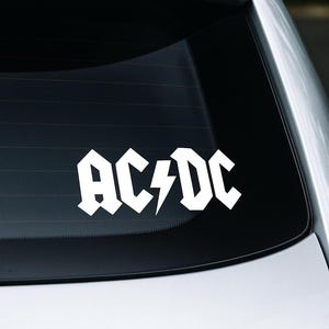 ACDC vinyl decal
