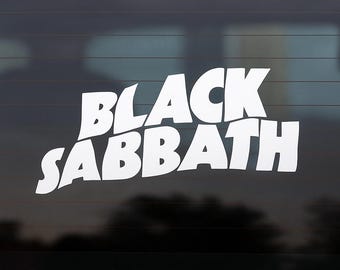 Vinilo adhesivo de Black Sabbath