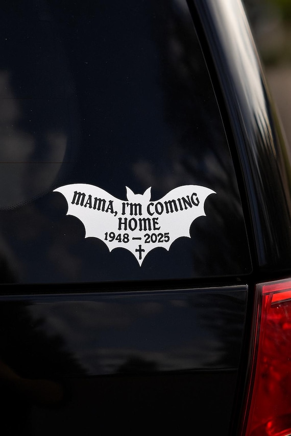 Ozzy Osbourne Tribute vinyl decal