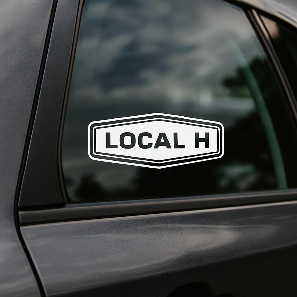 Local H Vinyl Decal - Etsy