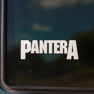 Pantera car decal