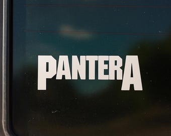 Pantera car decal