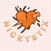 Propietario de <a href='https://www.etsy.com/mx/shop/NickyStix?ref=l2-about-shopname&from_page=listing' class='wt-text-link'>NickyStix</a>