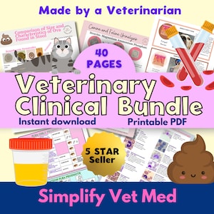 Veterinaire klinische bundel: hematologie, urineonderzoek, fecale parasieten, ectoparasieten, huid- en oorcytologie