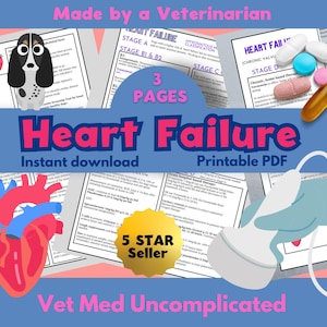 Canine Feline Heart Failure, Vet Med Guide