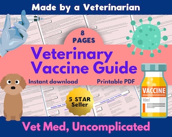 Vaccinatiegidsen voor honden en katten, immunologie van vaccins voor diergeneeskundig gebruik, aantekeningen voor studenten dierenartsassistent