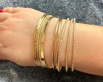 Conjunto de 10 pulseras tradicionales bohemias para mujer, regalo de cumpleaños para mamá.