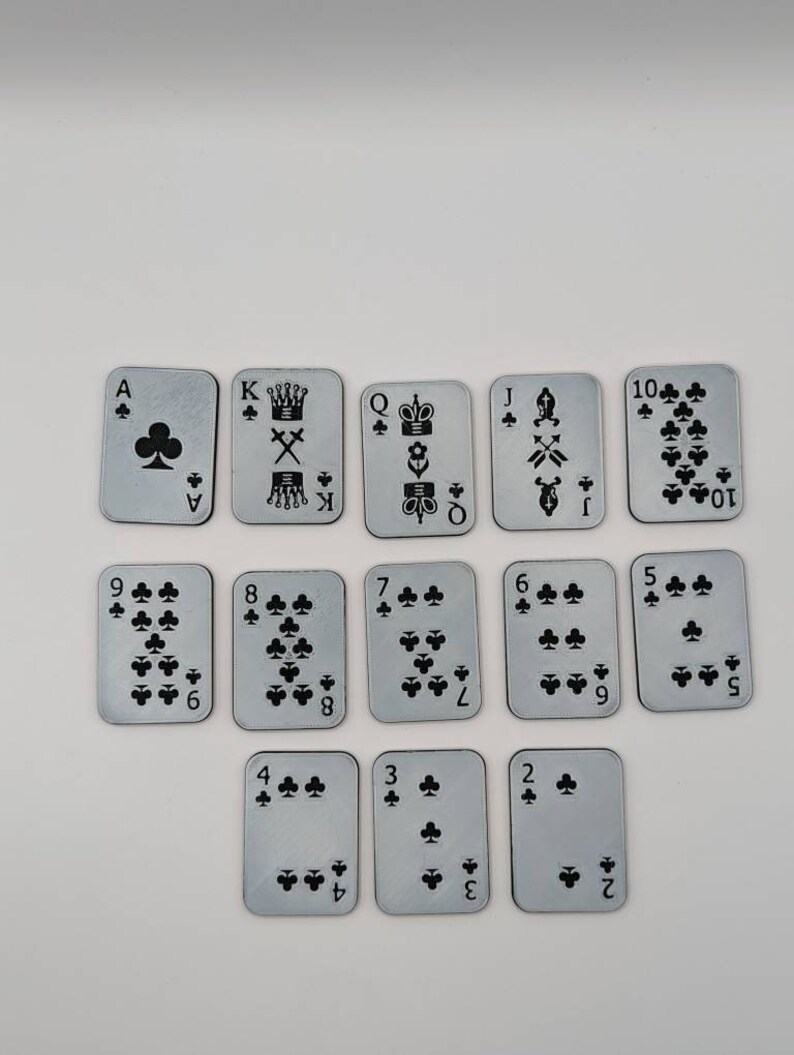 Poker Hand Card Slider Fidget Fidget Toys for Etsy Australia