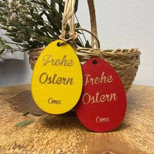 personalized Easter pendant | wooden Easter eggs | Easter gift | Easter gift | Easter nest decoration