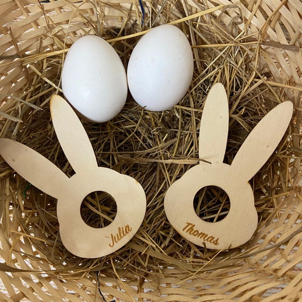 personalisierter Eierhalter Ostern | Geschenk für Ostern | Ostergeschenk | Frühstücksdeko Ostern | Eierbecher personalisiert