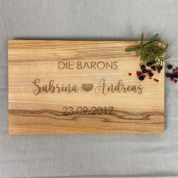 Personalized Cutting Board | Wedding gift | Wedding gift | anniversary | | personalized gift | Housewarming gift