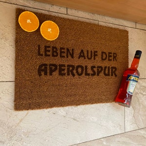 Fußmatte Kokos Leben auf der APEROLSPUR Bild 2