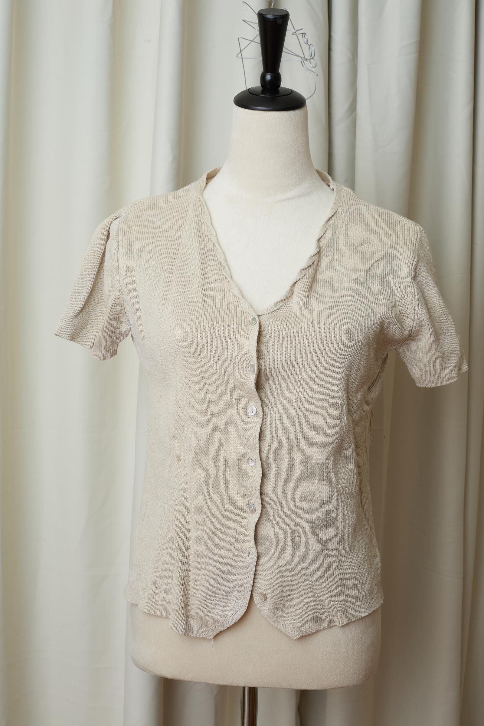 Vintage Laura Tyler Neutral Tan Wool Hat- Two Fur Pompous 22\' Diameter Daily Reflector, September 28, 1983 - ECU Digital Collections main image 3