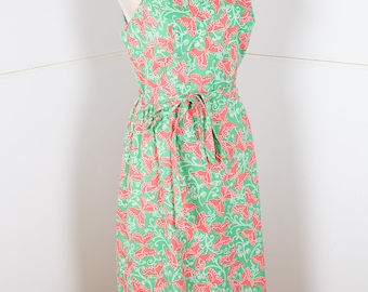 Vintage 1970s Lilly Pulitzer A-line Knee calf length dress
