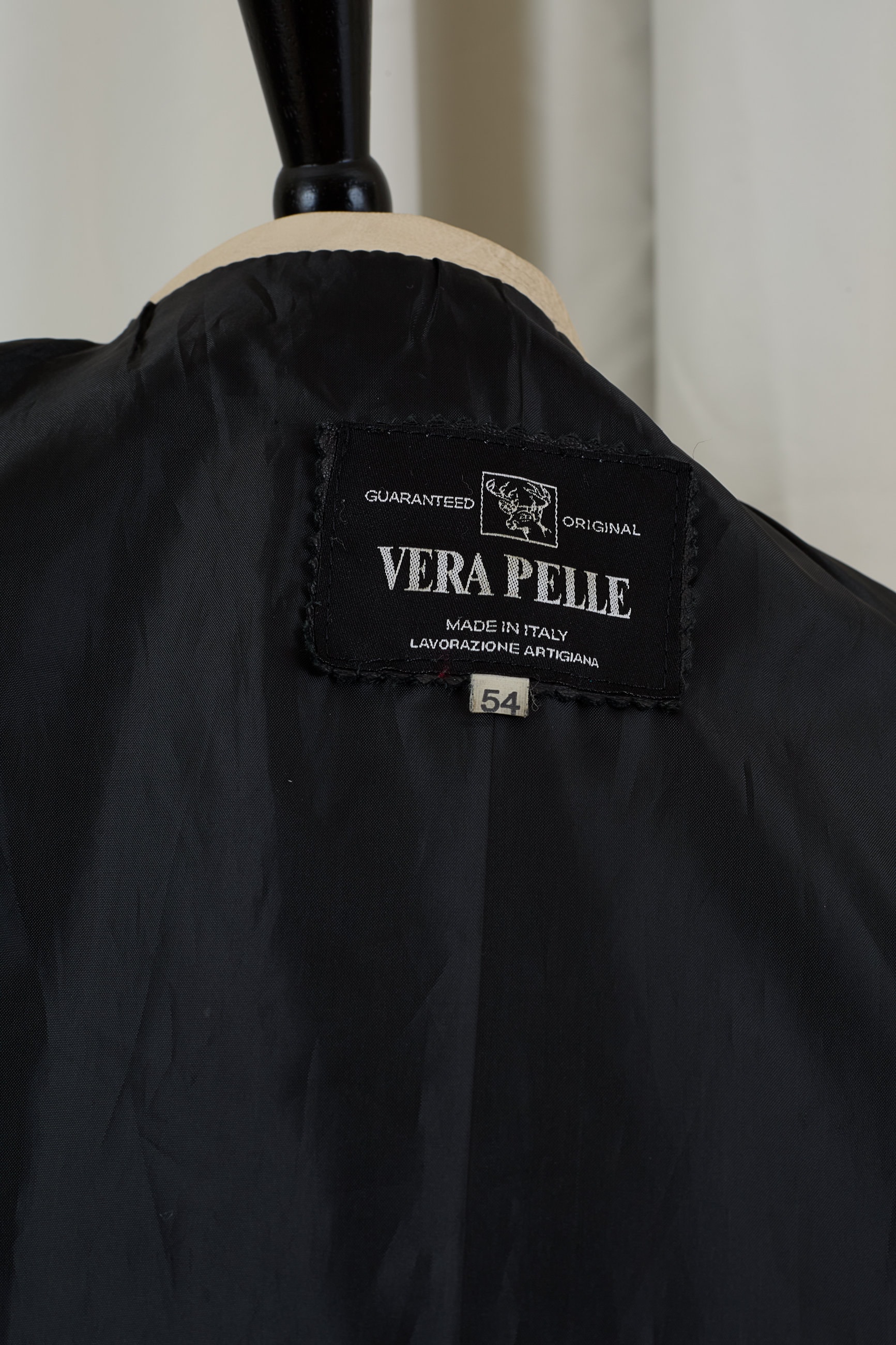 ジャケット・アウター Vera Pelle white leather jacket Brand New Vintage White Leather Jacket by Vera Pelle, Demi-season