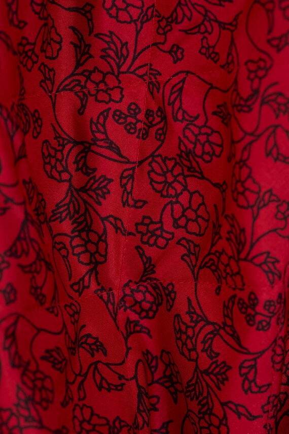 Vintage Patchwork Quilted Silk Jacket – Colorful … - image 10