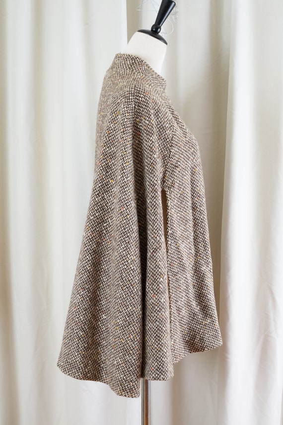 Vintage 70s Knit Cape - image 6