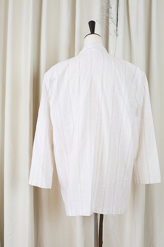 Longline Linen Blazer in Size 18 - image 2