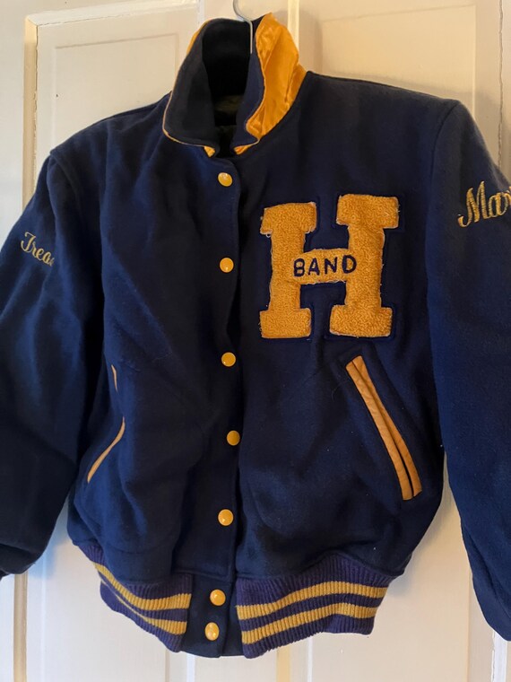 Vintage 1970s Wool Letter Jacket