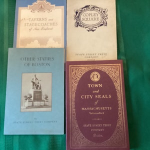 Vintage Boston History Books