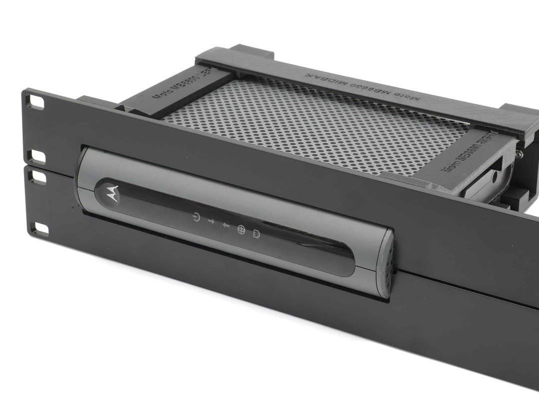 Motorola MB8600 Injection Molded Front and 3D Printed Rear Arms Black