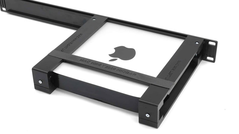 Apple Mac Mini 1 moulé par injection avec bouton marche/arrêt et bras arrière imprimés en 3D image 3