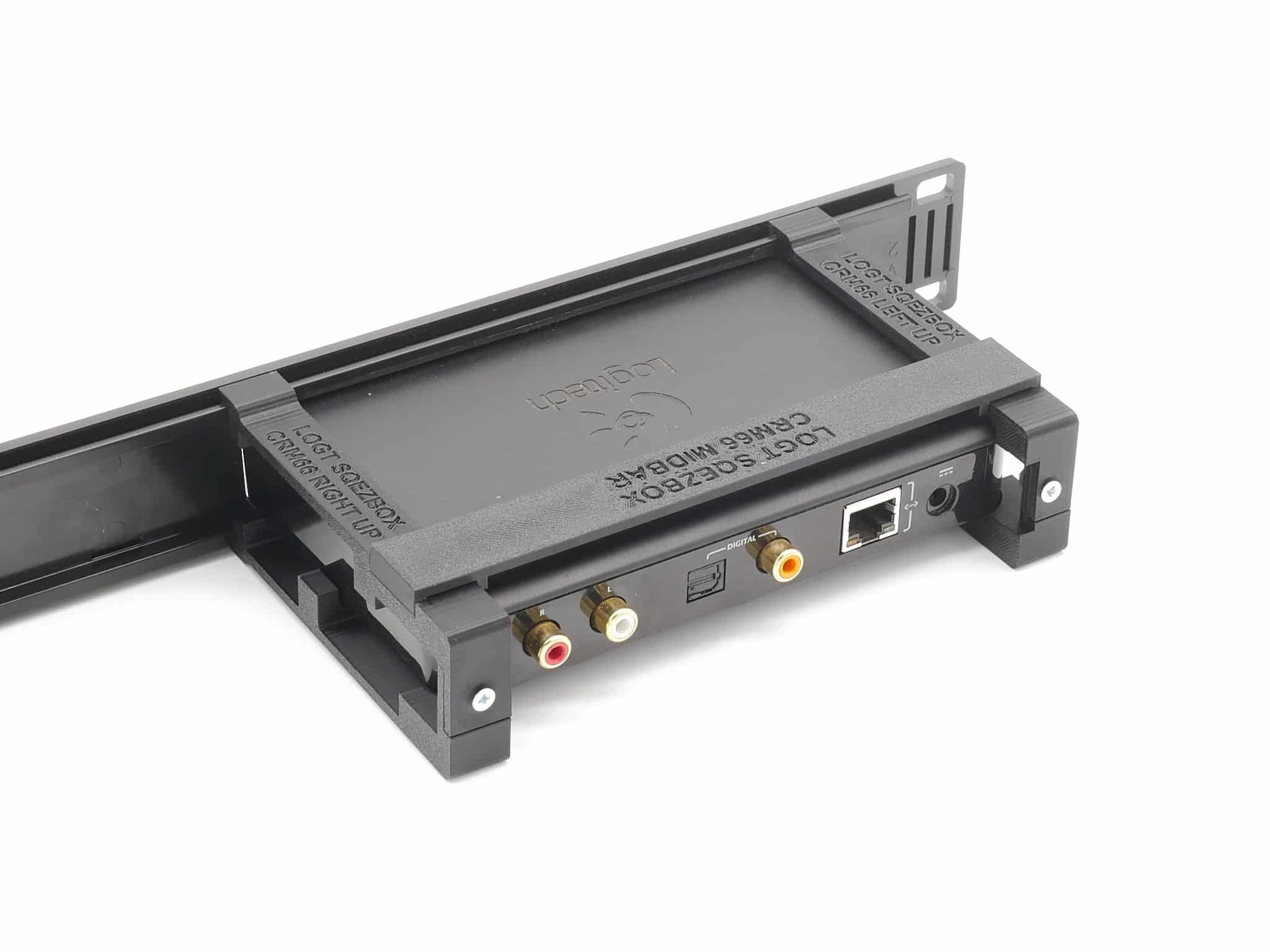 Logitech-squeezebox-crm66 Injection Molded Front and 3D Printed Rear ...