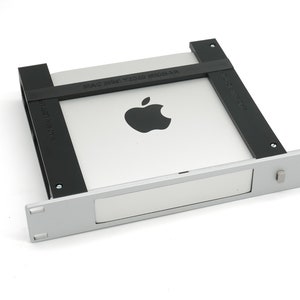 Apple Mac Mini 1 moulé par injection avec bouton marche/arrêt et bras arrière imprimés en 3D image 4