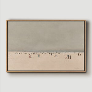 Beach Landscape Art Print: Framed Seaside Gallery Wall Art