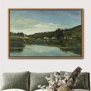 Framed Landscape Art Print: Nature Gallery Wall Decor