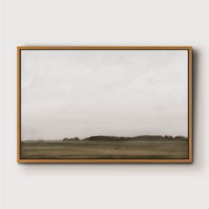 Minimalist Oil Painting Landscape Wall Art Print, Nature Framed Large Gallery Art, 48x32|36x24|24x16 Minimalist Art (with hanging kit)