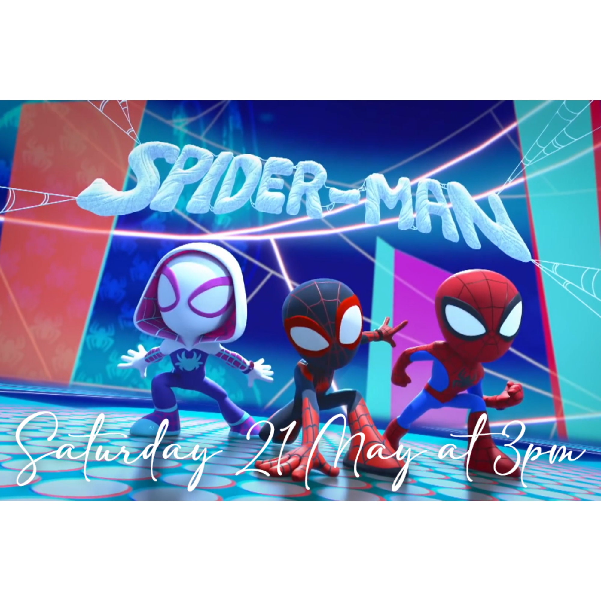 Spidey and His Amazing Friends Animated Video Invitation With - Etsy