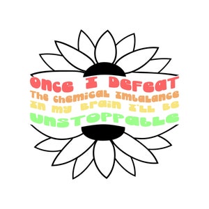 Chemisches Ungleichgewicht, lustig, psychische Gesundheit, SVG, Cricut