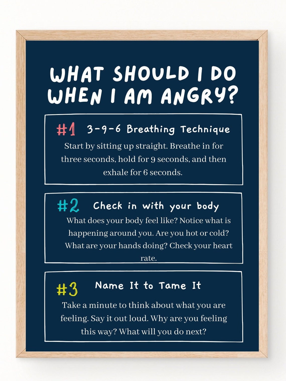 Anger Management Coping Skills | Digital Download | SVG and PNG ...