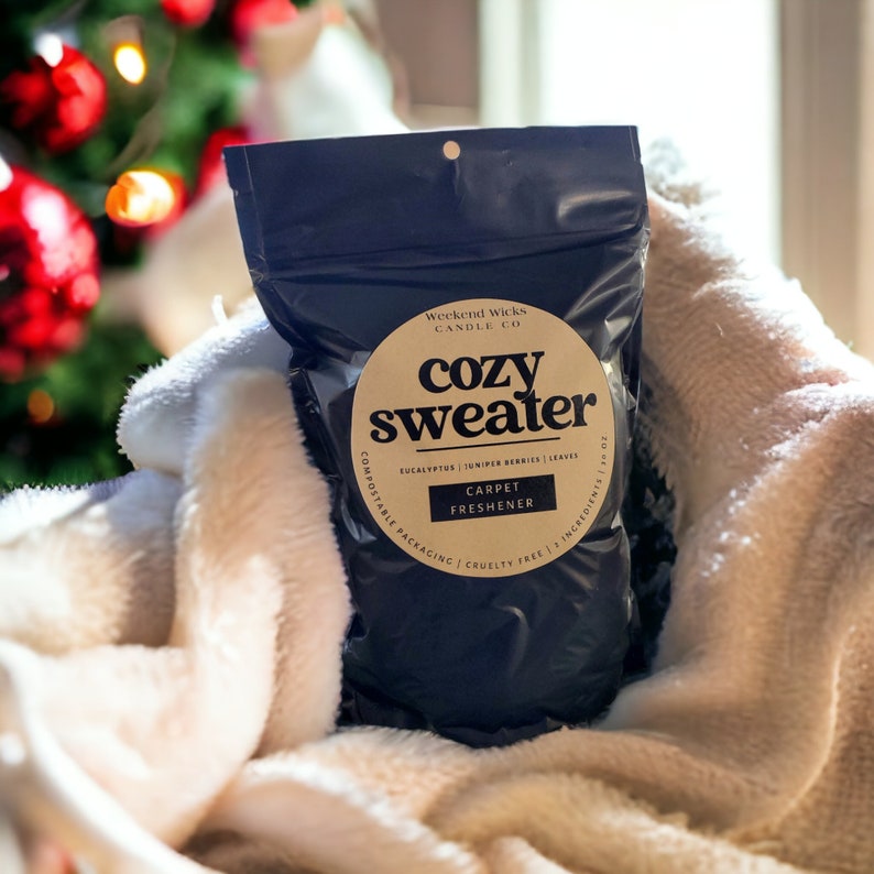 Cozy Sweater Scent Carpet Freshener: Natural Cleaning (30 OZ)