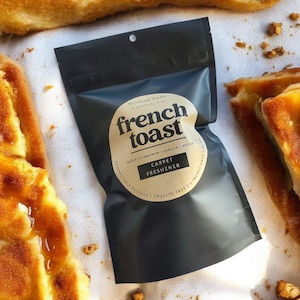 French Toast Carpet Freshener | Bakery Scented | Natural Cleaning Supplies | Environmentally Friendly | Compostable Bags | Sweet Scent