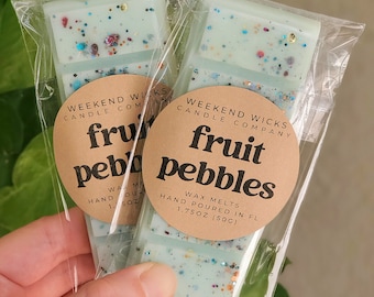 Fruchtige Steinchen Wachs schmelzen | Getreidewachs schmelzen | Süße Wachsschmelze | Speisewachs schmelzen | Geschenk für sie | Foodie Wachs schmelzen | Geburtstagsgeschenk | Dupe Duft