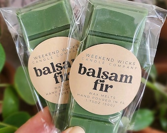 Balsam Fir Wax Melt | Pine Wax Melt | Christmas Wax Melt | Stocking Stuffer | Christmas Gift | Christmas Scent | Woodsy Wax Melt |