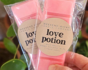 Jasmine Soy Wax Melt: Feminine Scent, Peach & Apple Blossom
