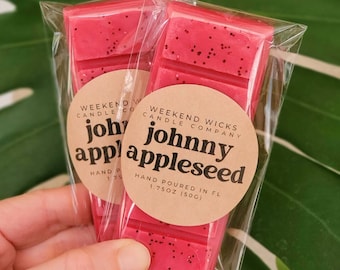 MacIntosh Apple Wax Melt: Natural Soy, Fresh Orchard Scent