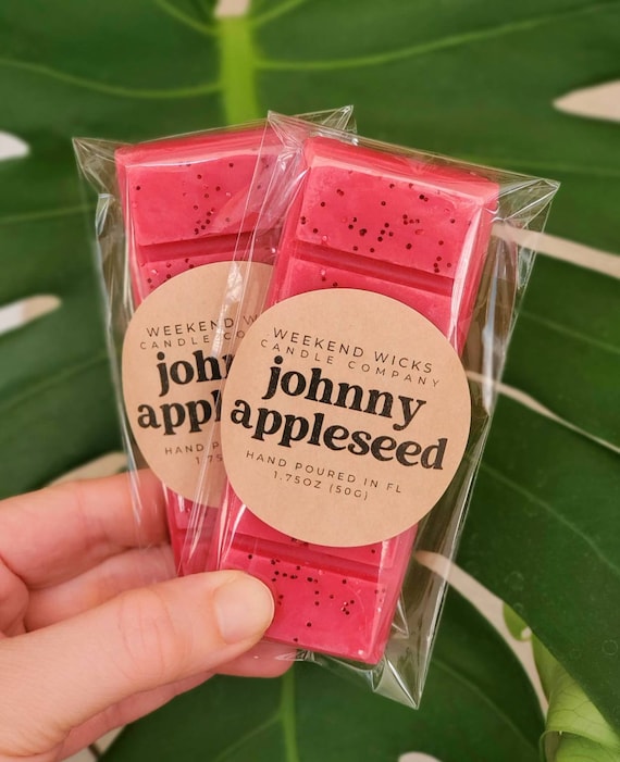 MacIntosh Apple Wax Melt: Natural Soy, Fresh Orchard Scent