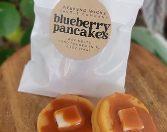 Blueberry Pancake Soy Wax Melt: Foodie Gift, Bakery Scent (2.6oz)