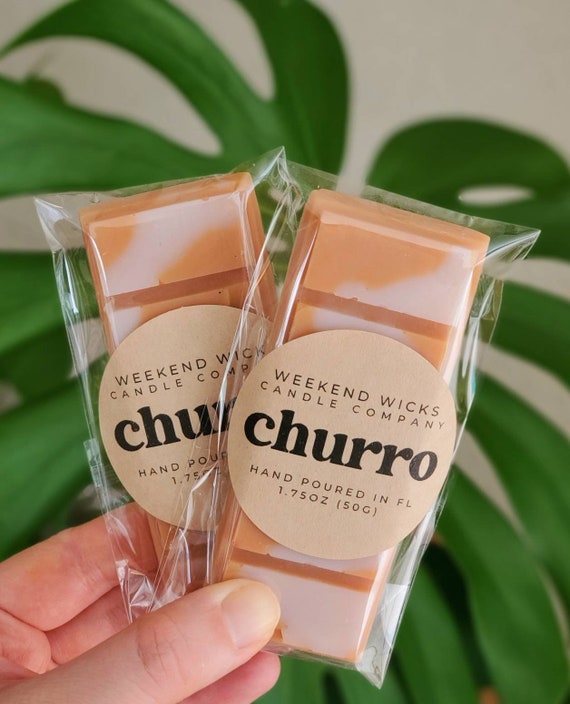 Churro Wax Melt | Cinnamon Wax Melt | Food Wax Melt | Gift for her | Foodie Gift | Bakery Scent |