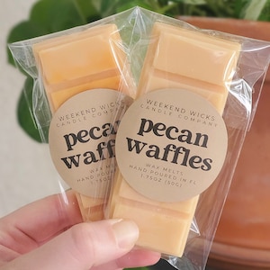 Pecan Waffles Wax Melt | Fall Wax Melt | Dupe Wax Melt | Sweet Wax Melt | Gift for her | Spooky Wax Melt | Pumpkin Wax Melt | Food Wax Melts