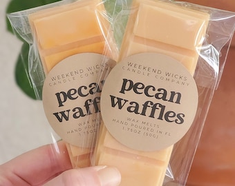 Pecan Waffles Wax Melt: Fall Scented Soy Wax