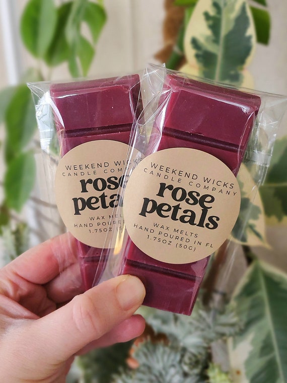 Rose Wax Melt | Floral Wax Melt | Feminine Wax Melt | Anniversary Gift | Gift for her | Sweet Wax Melt | Gift for mom | Bachelorette  gift