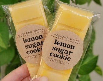Zitronen-Zucker-Cookie-Wachs schmelzen | Speisewachs schmelzen | Süße Wachsschmelze | Zitronenduft | Wachs schmelzen | Cookie Wachs schmilzt | Bäcker Geschenk | Lehrer Geschenk