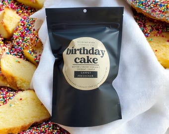 Birthday Cake Scented Carpet Freshener: Natural Odor Eliminator