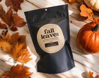 Fall leaves Carpet Freshener | Home Scents | Natural Cleaning Supplies | Environmentally Friendly | Compostable Packaging |