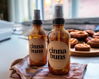 Cinnamon Bun Room Spray | Linen Spray | Car Freshener | Room Fragrance | Stocking Stuffer | Christmas Gift | Gift for her | Odor Eliminator